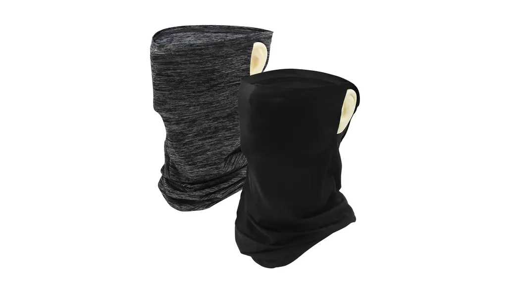 フェイスカバー [ 2セット] 夏用 ランニング ネックガード UVカット 冷感 ネックカバー 耳かけ 日焼け防止 スポーツ ネックカバー 伸縮・通気性 吸汗速乾 フリーサイズ 男女兼用