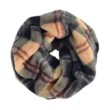 【この冬、首元から恋に落ちる】LALA Boutique チェック柄ファースヌード｜ふわもこ質感で一瞬にしてあたたかく