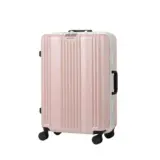 【LEGEND WALKER LUXE 6032-58-PK】軽さと堅牢さを両立する“旅を変える”スーツケース｜シェルピンクが心を躍らせる