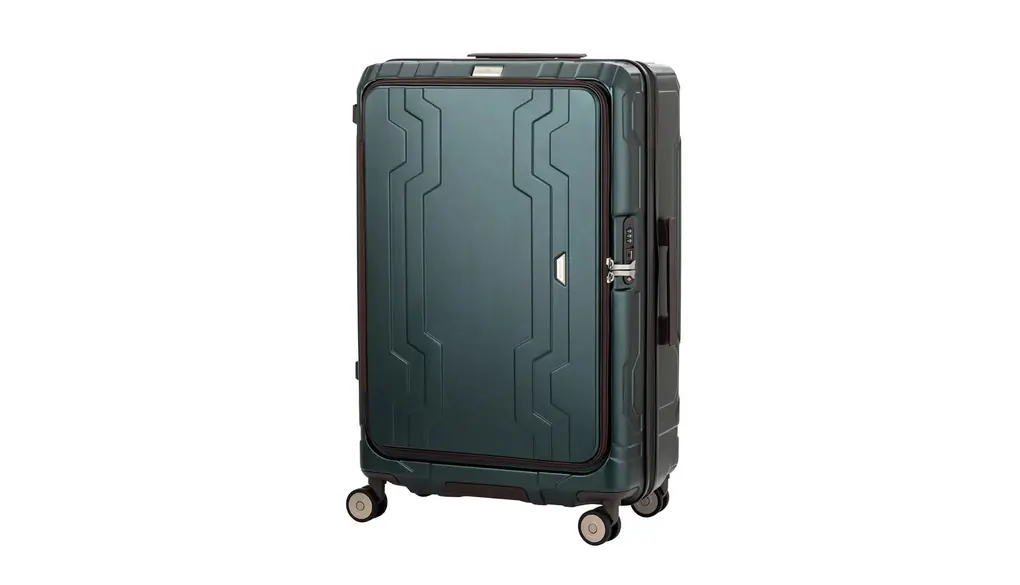 [レジェンドウォーカー] ブルーホエール BLUE WHALE 5525-69 L-サイズ ハード スーツケース ファスナータイプ 容量拡張機能 TSロック (グリーン)