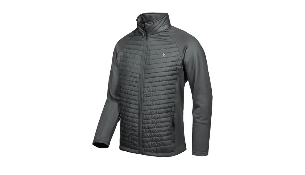 [Little Donkey Andy] メンズ ハイブリッド ジャケット中綿 ストレッチ 吸汗速乾 ブルゾン アウター コート ゴルフジャケット ゴルフウェア