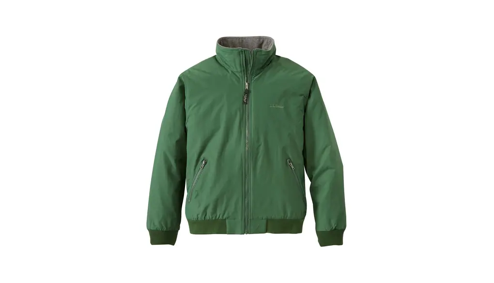 [エルエルビーン] メンズ ウォーム・アップ・ジャケット、フリースの裏地付き