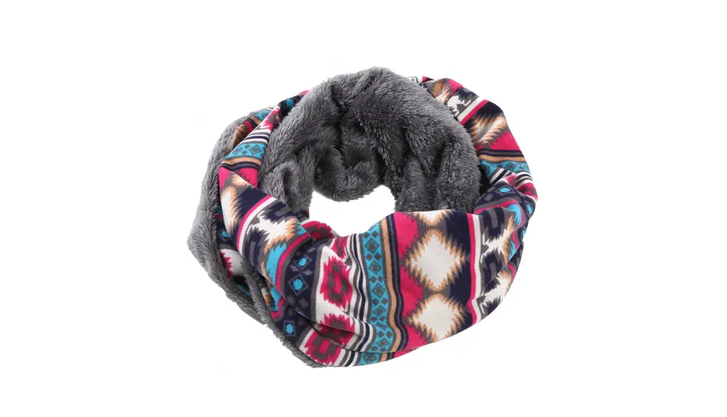 Luna Corazon スヌードマフラー ネイティブ柄 エスニック＆オルテガ レディース メンズ ネックウォーマー