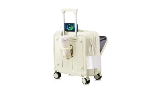 Manatsulife スーツケース XBS09（XS/35L）｜フロントオープン×USB搭載で旅が変わるミニキャリー