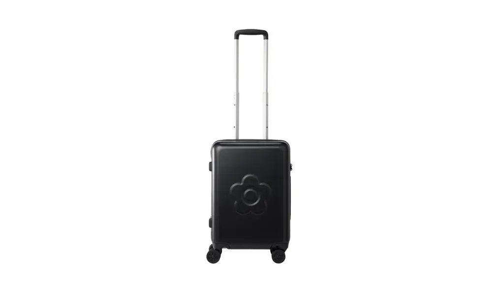 [トレードワークス] MARY QUANT マリークワント スーツケース（機内持ち込み用） 36L | 国内旅行 春休み 1泊2日 2泊3日 卒業旅行 スーツケース マリクワ キャリーバッグ キャリーケース トランク 旅行用品 ブラック TSAロック