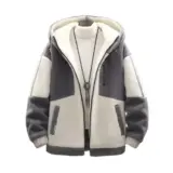 【冬の主役アウター】Miflaier ボアジャケット メンズ｜軽くて暖かい、もこもこ質感がクセになる一着