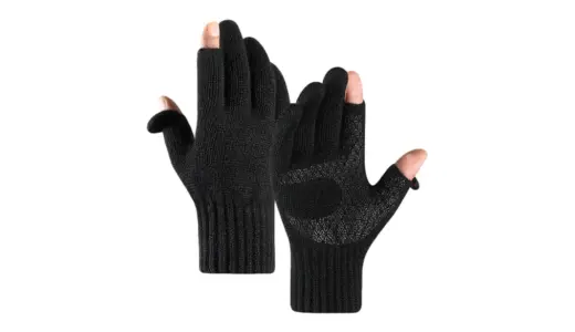 【指先だけサッと開放】Miracroute 指開きスマホ手袋｜冬の外出が“ひと手間減る”あったかギア