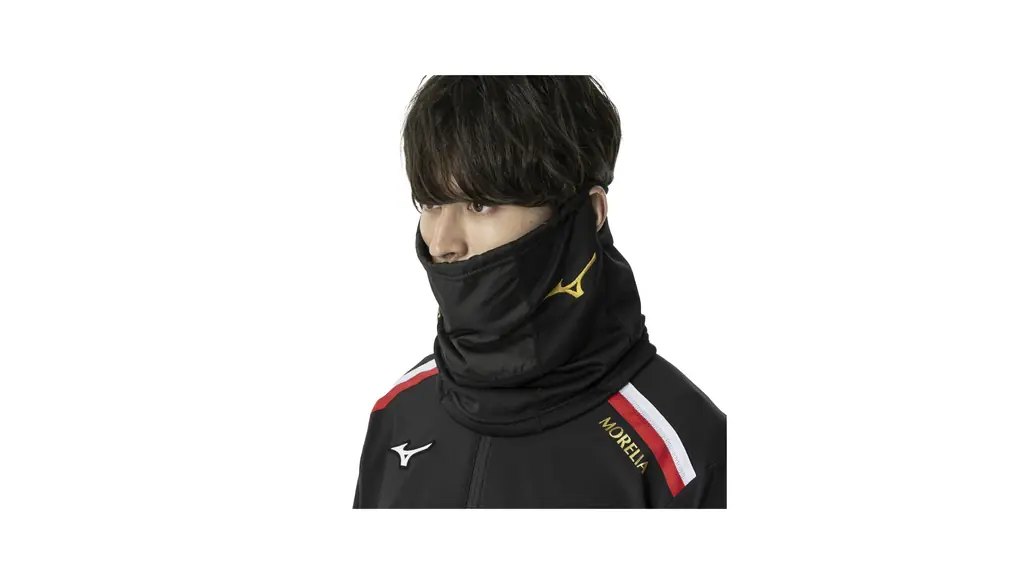 [ミズノ] フットボールウエア MORELIA ブレスサーモネックウォーマー 吸湿発熱 P2MYA501 ブラック フリー