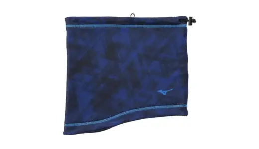 【冬の首元革命】MIZUNO リバーシブルネックウォーマー 32JY2700｜軽くて暖かい、フリース×プリントの2WAY防寒ギア