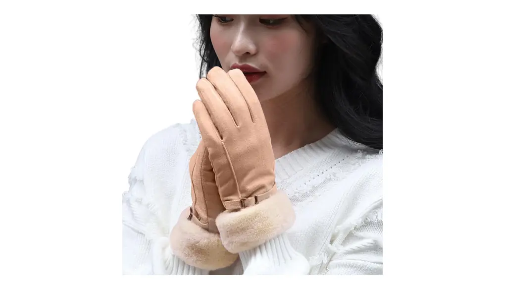 [MKY factory] 手袋 レディース 防寒 スマホ対応 もこもこ モコモコ 手首 ファー ふわふわ 暖かい 裏起毛 グローブ 可愛い 秋 冬