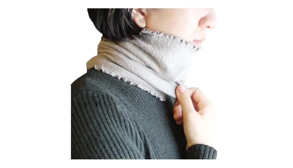 [エムアンドエムソックス] オーガニックコットン99％ やわらかネックウォーマー 腹巻にもなる 日本製 男女兼用 ネックカバー レディース メンズ フリーサイズ おしゃれ 薄手 防寒 天然繊維 SN04