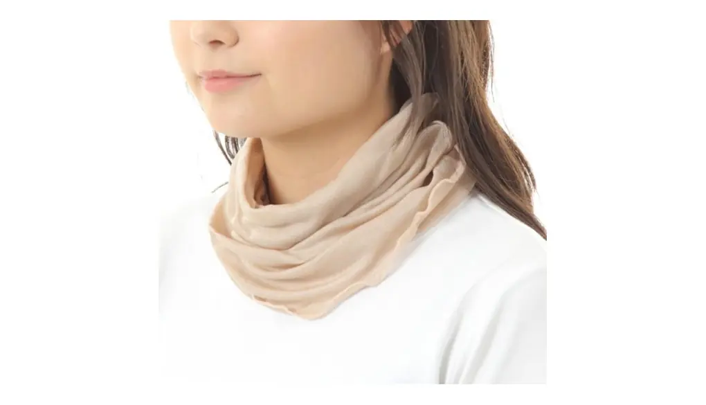 [エムアンドエムソックス] ネックウォーマー ネックカバー 日本製 シルク 100％ レディース 絹 冷房対策 冷え対策 冷えとり スヌード グレー ベージュ 日焼け対策 日焼け防止 UVカット