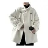 【MMTYRM ムートンボアジャケット】冬の街を制す一着｜ゆったり上品、着るだけで大人の余裕