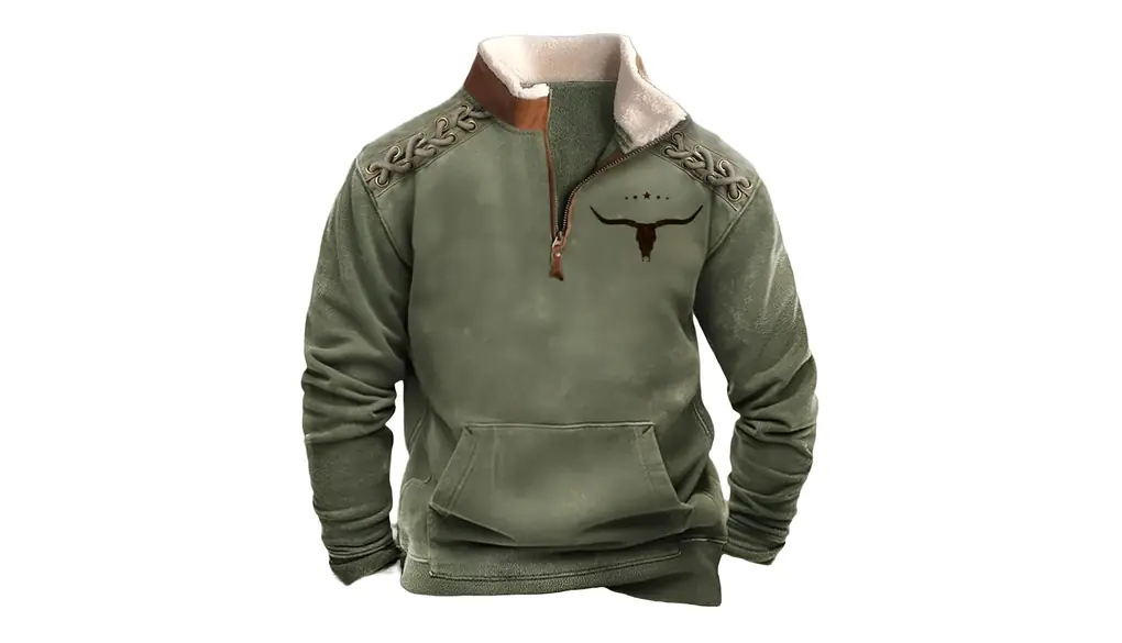 [mocoly] メンズ トップス プルオーバー ラムウールプルオーバーアウト セーター メンズ トレーナー フリースジャケット 立ち襟 長袖 上着 大きいサイズ 無地 厚手 防寒 保温 防風 静電気防止 暖かい 冬服