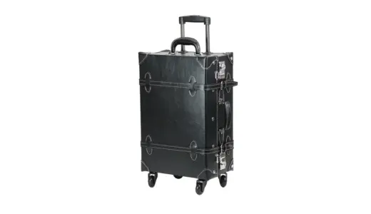 【MOIERG モアエルグ】レトロなSサイズ・トランクスーツケース｜1〜2泊旅を“特別に変える”プレーンモデル