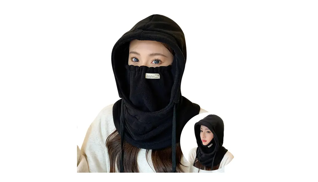 [MOWO] ネックウォーマー レディース 【360度の防寒保温・零下極度暖かさ・ふわふわ着心地】3Way帽子 ネックカバー フードウォーマー 目出し帽 おしゃれ 防寒防風 保温 首長タイプ 男女兼用 通勤・通学・自転車・スキー・登山 冬用