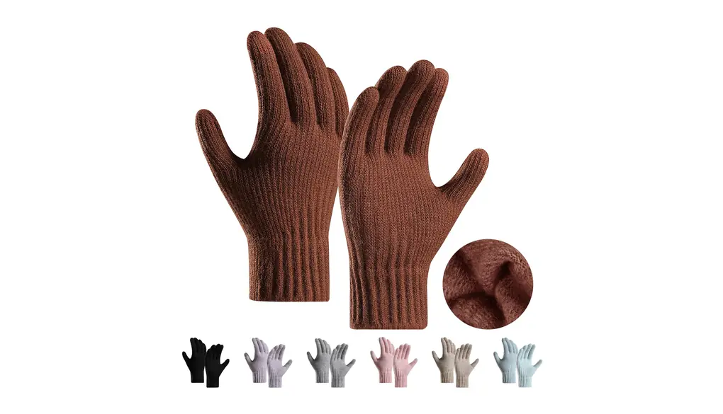 [MOWO] レディース 防寒手袋 【シームレスなタッチ操作 アルパカ純毛・-5度寒さに強い】 スマホ対応 裏起毛 ふんわり 防寒グローブ 滑り止め 防寒保温 寒さ対策 柔らかい 暖かい 無地 通勤 通学 自転車