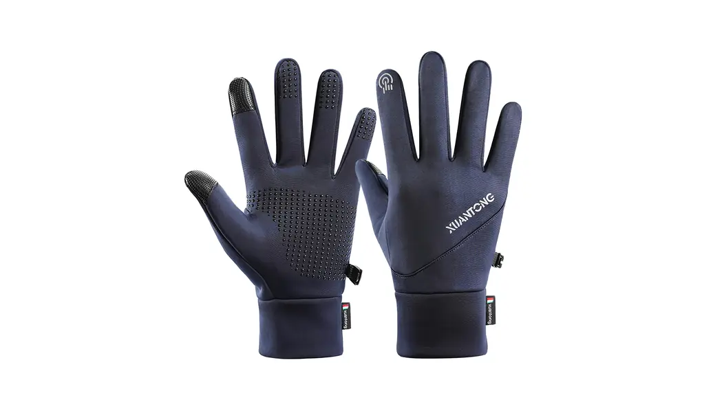 [MOWO] 手袋 メンズ 防寒グローブ 【裏起毛で急速昇温・滑り止め加工・超高感度スマホ対応】防寒手袋 バイクグローブ 冬 滑り止め 防風 厚手 人間工学 タッチパネル対応 撥水加工 紛失防止結び付け 暖かい スポーツ スキー 通勤 通学 作業