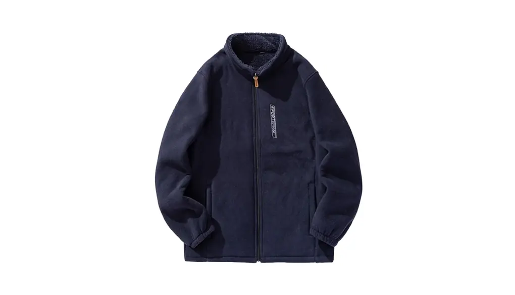 [エムシング] フリース ジャケット ボア コート 裏起毛 防寒 あったか アウター ゴルフ アクティブウェア メンズ 秋 冬