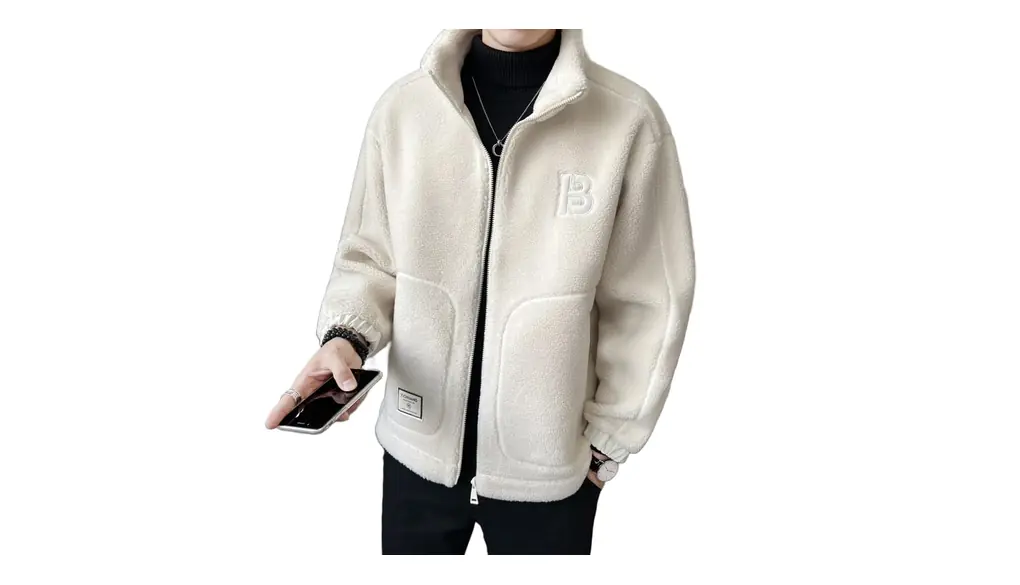 [Neping] クウール 厚手ジャケット ジャケット メンズ 立ち襟 裏起毛 ボアブルゾン フジャケットジャケットメンズ メンズ・ジャケット 防風・防寒ジッパーデイン ツイードジャケット 防風 耐久