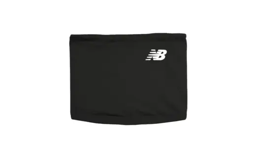 【冬支度をスマートに】New Balance フリースネックウォーマー LAM55703BK｜軽くて暖かい大人の防寒アイテム