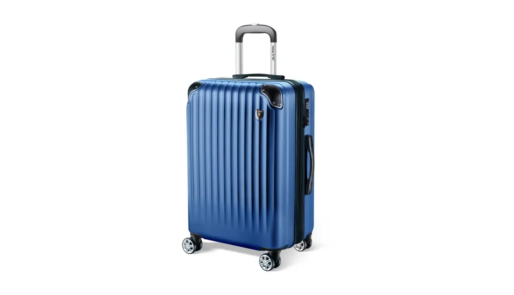 [New Trip] スーツケース キャリーケース 拡張機能付き 機内持ち込み 軽量 大型 S/M/Lサイズ キャリーバッグ 耐衝撃 大容量 ファスナータイプ 静音 ダブルキャスター TSAロック 海外 旅行 ビジネス 出張 (ブルー、Sサイズ/機内持ち込み：2～3泊/40L)