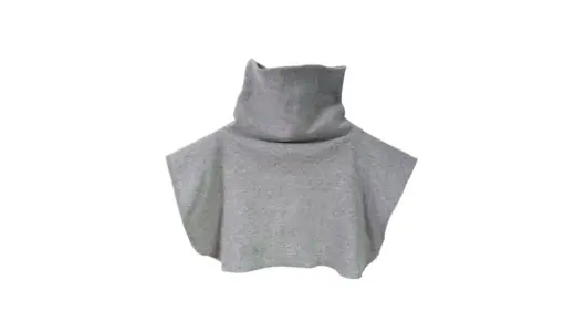 【ふんわり温もり、いつでも一緒】NURIARA ネックウォーマー｜100％コットンで首と肩を包む、冬の定番リラックスギア