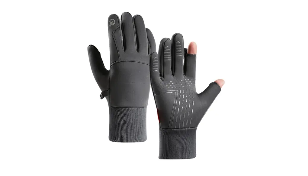 防寒グローブ 手袋 秋冬 指先露出 スマホ対応 防水 防風 防寒 保温 薄手フリース 撥水 滑り止め 自転車 登山 釣り 通勤 通学 アウトドア スポーツ 男女兼用