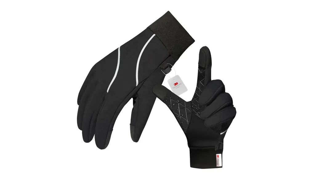 Origem 防寒手袋 自転車手袋 ランニンググローブ【3Mシンサレート・裏起毛】タッチパネル対応 撥水加工 滑り止め 3D立体 バイク スポーツ アウトドア 登山 通勤通学 春秋冬用 メンズ レディース