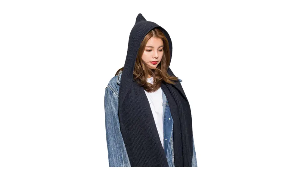 Orirya ネックウォーマー マフラー ストール メンズ レディース 大判ストール ニット フード付き 防寒 防風 肩掛け 冬 秋 旅行 アウトドア