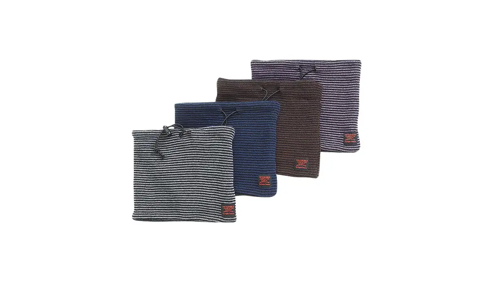 おたふく手袋 ニットネックウォーマー[裏ボア 静電気軽減]B-90 色指定不可 フリーサイズ