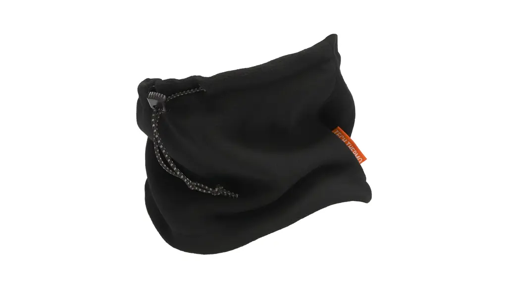 おたふく手袋 冬用ネックウォーマー [発熱 保温 ショート丈] JW-122 ブラック フリー