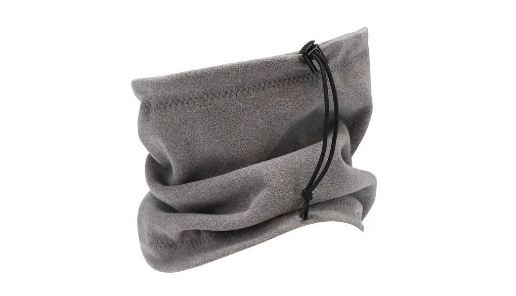 おたふく手袋 冬用 ネックウォーマー[防寒 ストレッチ フリース] B-40 グレー フリーサイズ