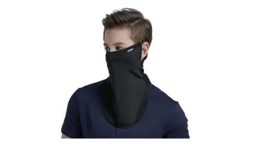 【夏の“顔守り革命”】OZERO フェイスカバー UVカット UPF50+｜呼吸がラクでひんやり続く冷感マスク