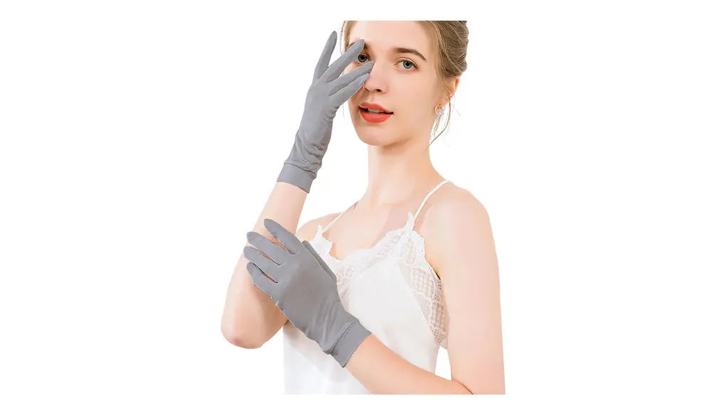 [Pawinpaw] シルク 手袋 uvカット おやすみ手袋 紫外線対策 天然シルク100% レディース グローブ【ハンドケアアドバイザー推薦・保湿・薄手】 通気 ナイトケア 日焼け止め 就寝用/自転車/通勤/運転