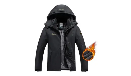 【真冬を味方にする一着】Perturga マウンテンパーカー メンズ｜裏ボア×撥水で極寒でも快適なアウトドア防寒ジャケット