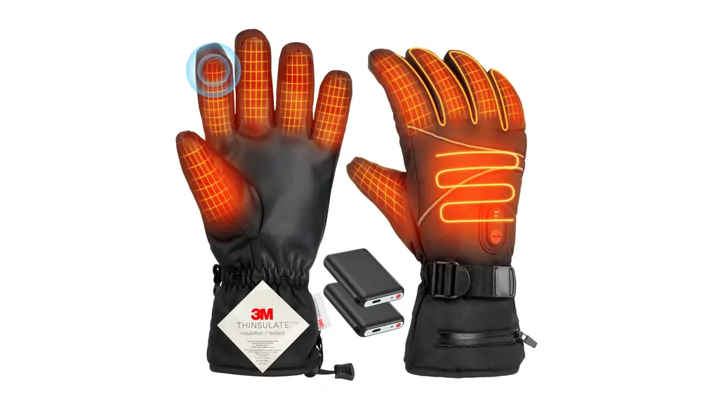 電熱グローブ 【2025年冬・16000mAhバッテリー付き】 電熱手袋 ヒーター手袋 バイク用 65℃最高温度 3Mシンサレート 電気手袋 メンズ レディース DC給電 3段階温度調節 防寒グローブ スマホ対応 タッチパネル 滑り止め 裏起毛 登山 除雪 (ブラック, M)