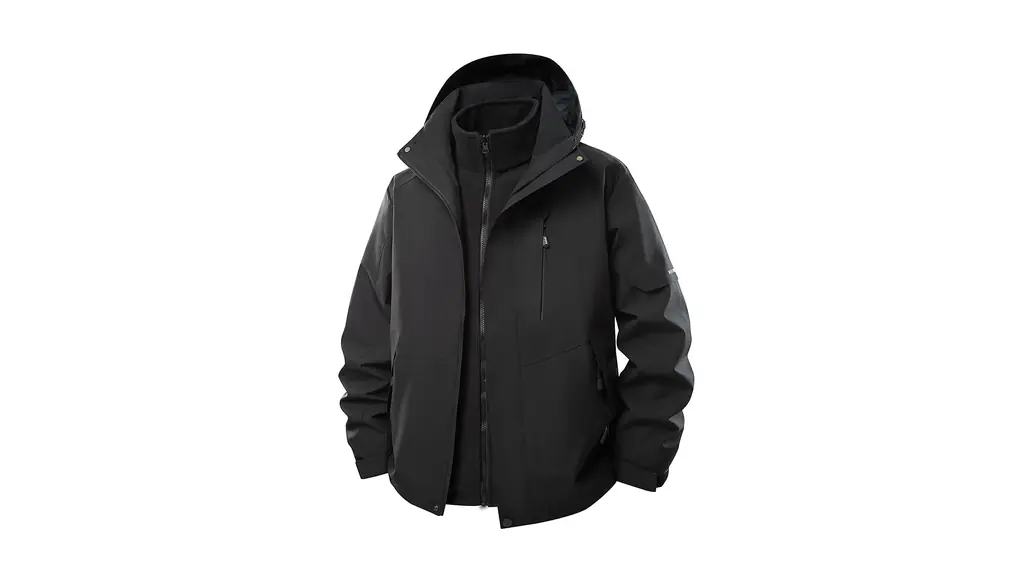 [Pikaeyes] アウトドアジャケット メンズ レディース 防水 防風 多機能 登山 キャンプ トレッキング 防寒ジャケット 3in1