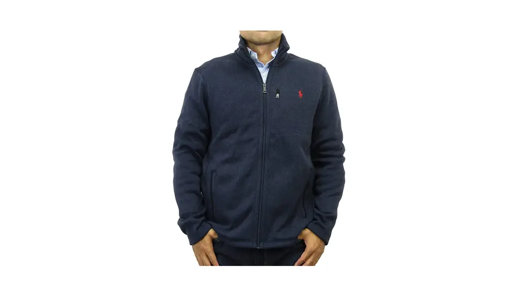 [POLO RALPH LAUREN] ポロ ラルフローレン メンズ フリースニット ジップアップ ジャケット 0101822 [並行輸入品]