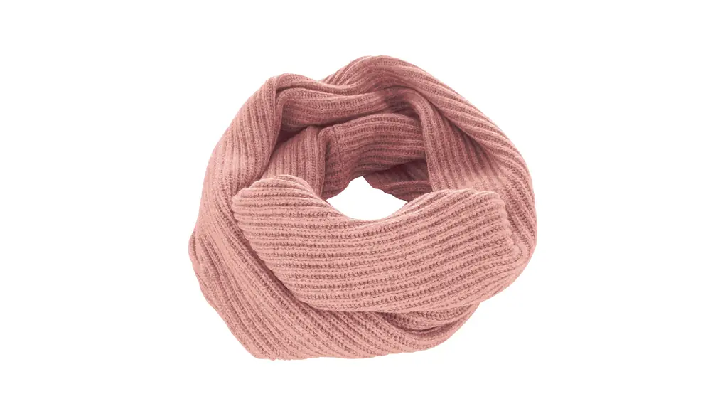 [プロディガル] カシミヤ 100% 畦編み ロング スヌード