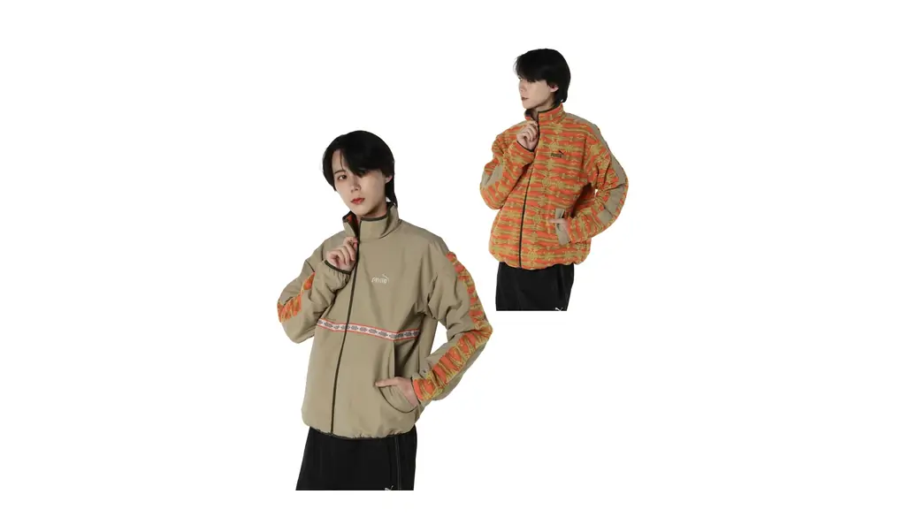 [プーマ] ブルゾン 防風 CORE HERITAGE リバーシブル AOP ジャケット 683609 メンズ