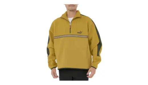 【冬を、スタイルで制す】PUMA ワンラインCORE HERITAGE ウィンタライズド ハーフジップ｜軽快なのに驚くほど暖かい万能ブルゾン