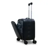 【フロントから“直アクセス”】retoo zeroスーツケース 37L｜静音キャスター＆アルミフレームのスマートなSサイズ