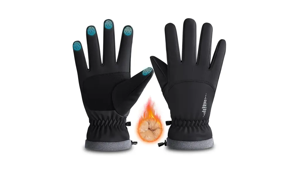 [rivmount] 防寒手袋 防寒グローブ メンズ レディース 自転車グローブ 手袋 スマホ対応 裏起毛 保温 防風 防水 サイクル ランニング スポーツ スノボ 登山 通勤通学 アウトドア 通気性 春 秋 冬用 RG802