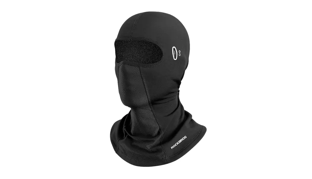 ROCKBROS(ロックブロス)バラクラバ 冬用 防寒 ネックウォーマー 裏起毛 防風 暖かい 息苦しくない メガネ穴つき 伸縮性 目出し帽 フェイスマスク バイク 自転車 スキー スノーボード 登山 スポーツ アウトドア 男女兼用