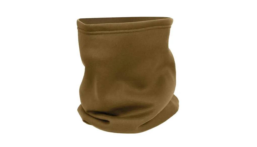 (ロスコ)【拡張式寒冷地被服システム】 ROTHCO ネックウォーマー【ECWCS POLYESTER NECK GAITOR/AR 670-1 COYOTE BRN】 (コヨーテブラウン)