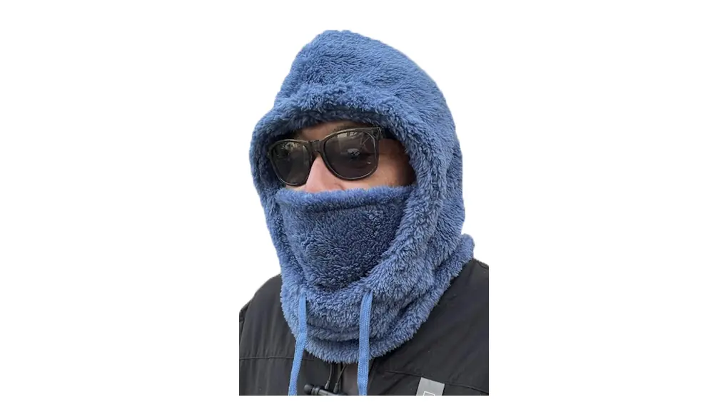 [RSSR] ネックウォーマー フード付き 【柔らかくよく伸びる】 ふわふわ モコモコ フードウォーマー バラクラバ フェイスカバー 帽子 防寒 目出し帽 耳当て メンズ レディース 男女兼用
