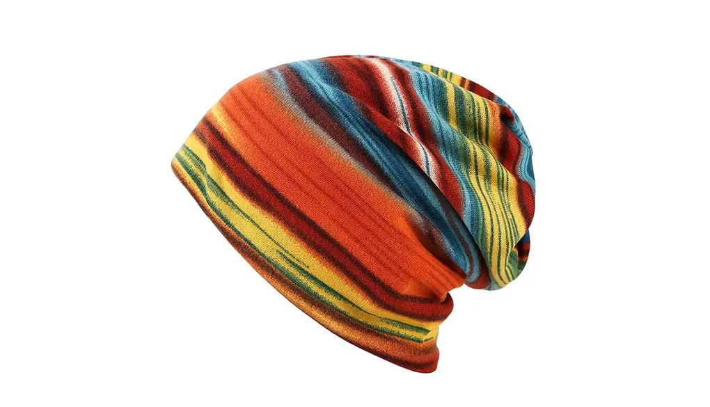 [ルビタス] カラフル ニット帽 ワッチ キャップ ぼうし ビーニー 帽子 ネック ウォーマー