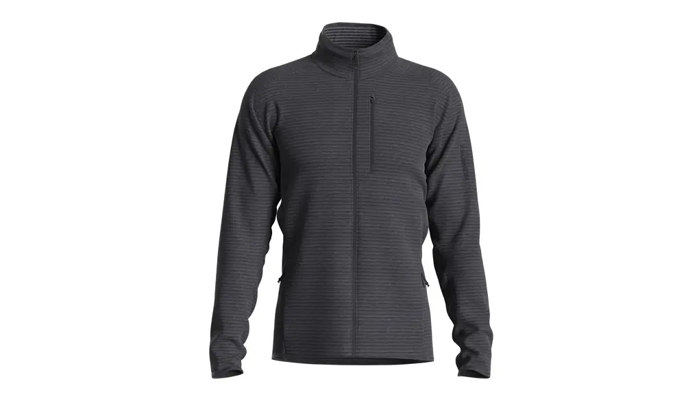 [サロモン] フリース ジャケット ESSENTIAL LTWARM FULL ZIP MEN (エッセンシャル ライトウォーム フルジップ) メンズ