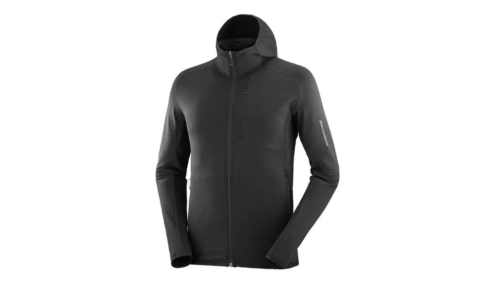 [サロモン] フリース ジャケット ESSENTIAL LTWARM HOODIE MEN (エッセンシャル ライトウォーム フーディー) メンズ